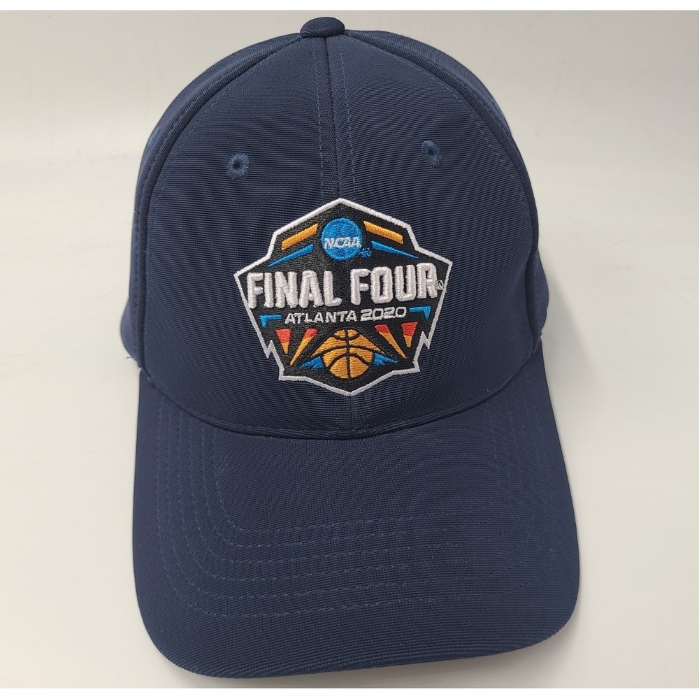 2020 Final Four Atlanta Adjustable Hat Cap‎ NCAA Basketball Cancelled Event Blue
